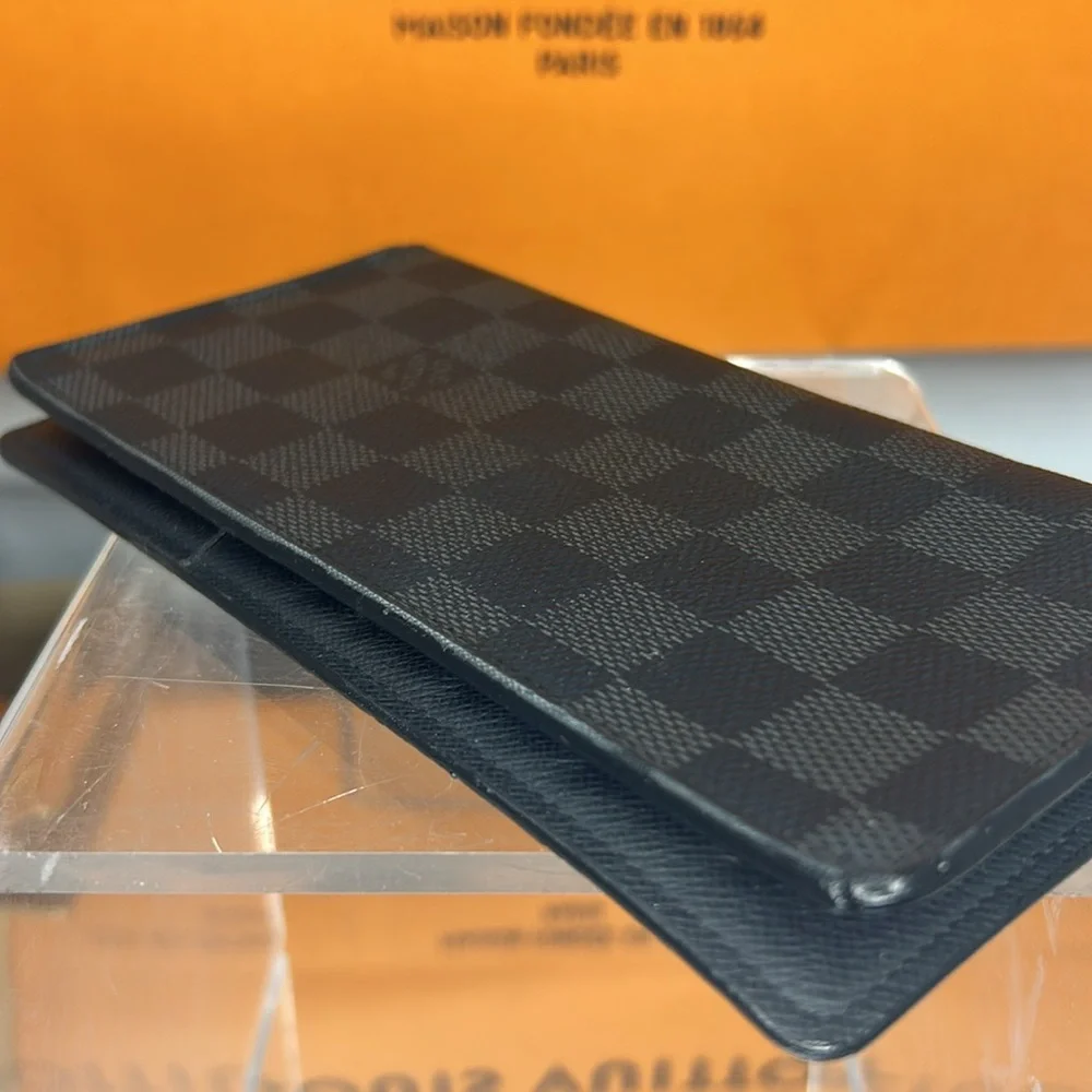 LOUIS VUITTON Louis Vuitton Ebene Wallet Demier Brazza